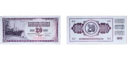World Coins - Yugoslavia Socialist Federal Republic 1978 20 Dinara Paper UNC  P 85 P 88