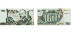 World Coins - Austria Second Republic 1984 100 Schilling (Eugen Von Böhm-Bawerk) Paper XF  KK Banknoten 256 P 150