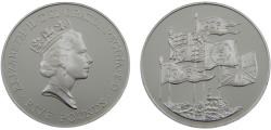 World Coins - United Kingdom Elizabeth II 1996 5 Pounds Queen's 70th Birthday