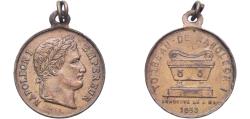 World Coins - France Second Empire 1853 Medal - Inauguration of the tomb of Napoleon I Brass 5.25g AU  Collignon 1610