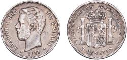 World Coins - Spain Kingdom 1871 