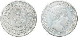 World Coins - Germany Kingdom of Prussia German states 1823 A ⅙ Thaler - Friedrich Wilhelm III Silver (.52083) Berlin Mint (8580885) 5.11g VF KM 411