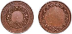 World Coins - France Republic ND Medal - Société d'agriculture, sciences, arts et commerce de la Charente Bronze 34.54g AU