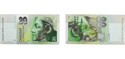 World Coins - Slovakia Republic 1993 20 Korun Paper UNC  P 20