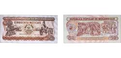 World Coins - Mozambique People's Republic 1986 50 Meticais Paper UNC P 129