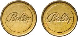 World Coins - Great Britain United Kingdom ND Token - Bally Brass 3.29g XF
