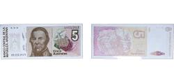 World Coins - Argentina 1985 - 1991 5 Australes Paper UNC P 324 Bottero 2811 to 2817