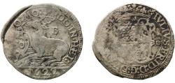 World Coins - Germany Duchy of Württemberg-Weiltingen 1622 B ½ Gulden (30 Kreuzer) - Julius Frederick (Kipper; Hirschgulden) Silver Berlin Mint 4.14g VF  KM 4 KR Neben 9 Ebner 7