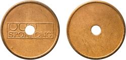 World Coins - Sweden Kingdom ND Token - Sporrong Brass 6.42g UNC
