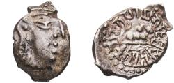 Ancient Coins - India (ancient) Gupta Empire 455 - 467 AR Drachm - Skandagupta Kramaditya Silver 1.53g VF