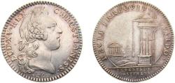 World Coins - France Kingdom ND Jeton - Louis XV - JURES DU ROI ET EXPERTS ET GREFFIERS DES BATIMENTS Silver 8g AU F3195