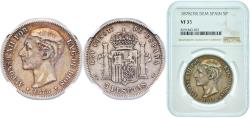 World Coins - Spain Kingdom 1878 
