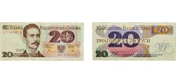 World Coins - Poland People's Republic 1982 20 Zlotys Paper UNC  P 149
