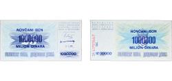 World Coins - Bosnia and Herzegovina 1993 1 000 000 Dinara Paper UNC P 35