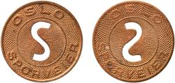 World Coins - Norway Kingdom ND Token - Oslo Sporveier (Oslo, Norway) Copper 1.90g UNC  Øverland 21.6