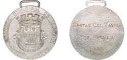 World Coins - Portugal Third Republic 1992 Medal - Câmara municipal de Tavira Silver plated bronze 37.35g AU