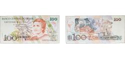World Coins - Brazil Federative Republic of Brazil 1990 100 Cruzados Novos Paper (202200000) XF P 220 AI Notes C206 AI Notes C207