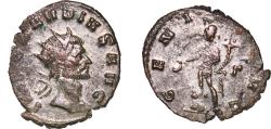 Ancient Coins - Rome Roman Empire 268 - 270 BI Antoninianus - Claudius II Gothicus (GENIVS AVG; Genius) Billon 2.37g VF RIC V.1 47 OCRE ric.5.cg.47
