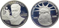 World Coins - United States Federal republic 1986 Medal John F. Kennedy
