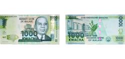 World Coins - Malawi Republic 2013 1000 Kwacha Paper UNC  P 62