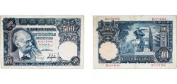 World Coins - Spain 1951 500 Pesetas Paper VF P 142