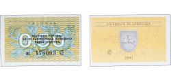 World Coins - Lithuania Republic 1991 0.50 Talonas ("Coupon") Paper UNC P 31