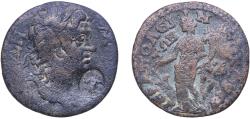 Ancient Coins - Rome Roman Empire Roman provinces, Asia 3rd Century AE (IЄPO-ΠΟΛEI/TΩN, Demos & Tyche; Hierapolis) Bronze 10.22g VF