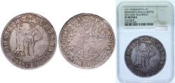 World Coins - Germany Principality of Brunswick-Wolfenbüttel 1611 1 Thaler - Henry Julius Silver 28.75g NGC XF KM 7 Dav BrSL 6285 Welter 645 B