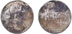 World Coins - Mexico Spanish colony 1785 Mo FM 8 Reales - Charles III Silver (.896) 26g VF KM 106a