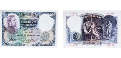 World Coins - Spain Second Republic 1931 50 Pesetas Paper VF P 82