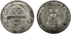 World Coins - Bulgaria  Ferdinand I  1913  10 Stotinki