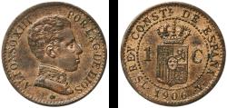 World Coins - Spain Kingdom 1906 