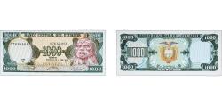 World Coins - Ecuador Republic 1986 1000 Sucres Paper UNC P 125