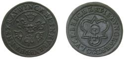 World Coins - Germany Free imperial city of Nürnberg Holy Roman Empire ND Counter Token Copper 1.9g AU