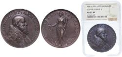 World Coins - Italy Papal States Italian states ND Medal - Paul II (Hilaritas Publica) Bronze NGC MS 63 Mazio 20
