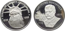 World Coins - United States Federal republic 1986 Medal Theoddre Roosevelt