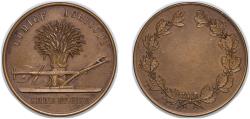 World Coins - France Republic ND Medal - Comice agricole Seine-et-Oise Bronze 39.11g UNC