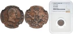 World Coins - Spain Kingdom of Navarre Kingdom of Navarre Spanish states 1826 PP 1 Maravedi - Fernando VII Copper Pamplona Mint 2g NGC VF 25 Cal 1655 Aureo 37