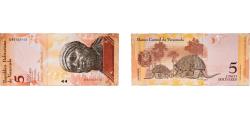 World Coins - Venezuela Bolivarian Republic 2007 5 Bolívares Paper UNC P 89 NCV bbcv5bsf-aa NCV bbcv5bsf-ab
