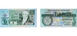 World Coins - Guernsey British dependency ND (1991-2016) 1 Pound Paper (1000000) UNC P 48
