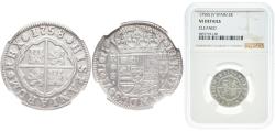 World Coins - Spain Kingdom 1758 S JV 2 Reales - Fernando VI Silver (.833) Seville Mint 6g NGC VF KM 386.2 Cal 524
