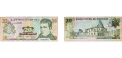World Coins - Honduras Republic 2004 20 Lempiras Paper VF P 92