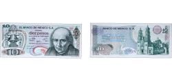 World Coins - Mexico United Mexican States 1975 10 Pesos Paper UNC P 63