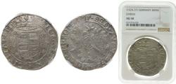 World Coins - Germany City of Emden Holy Roman Empire ND (1624-1637) 28 Stuber Silver 19.6g NGC AU 50 KM 10.1