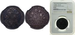 World Coins - France Kingdom 1753 Jeton - Conseillers de ville Silver NGC XF 45 F 3828