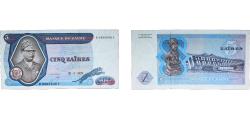 World Coins - Zaire (1971-1997) Republic 1979 5 Zaires Paper XF  P 22