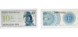 World Coins - Indonesia Republic 1964 10 Sen Paper UNC P 92