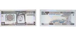 World Coins - Saudi Arabia (1932-date) 1984 1 Riyal - Fahd bin Abdulaziz Paper UNC P 21