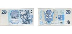 World Coins - Czech Republic 1994 20 Korun Paper VF P 10