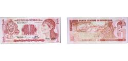 World Coins - Honduras Republic 1992 1 Lempira (Without vertical bar) Paper UNC P 68